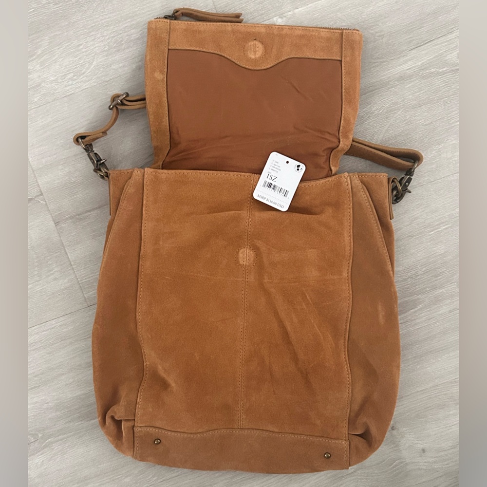 NEW, Free People Camilla Suede convertible backpack/bag